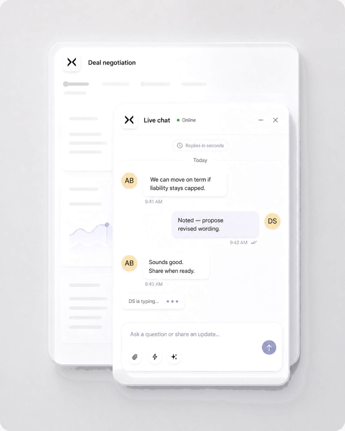 Live assistant
